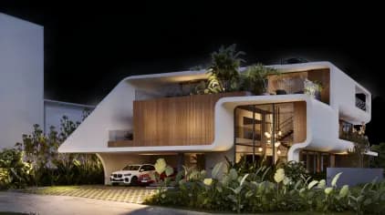 Architectural design showcase mobile